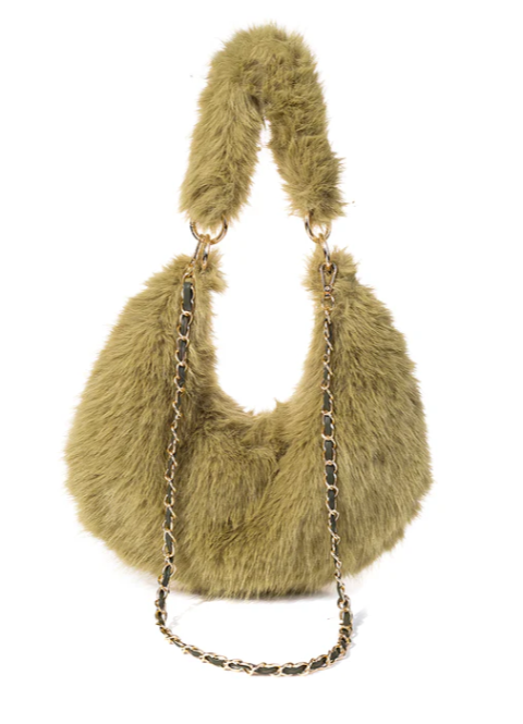 Accessories By Park Lane Patsy Faux Fur Bag Suzanne Charles 